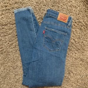 Levi 721 skinny jeans